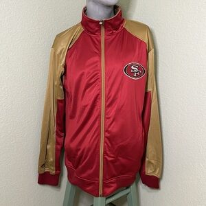 NWOT Majestic 49ers Zip Up Jacket
